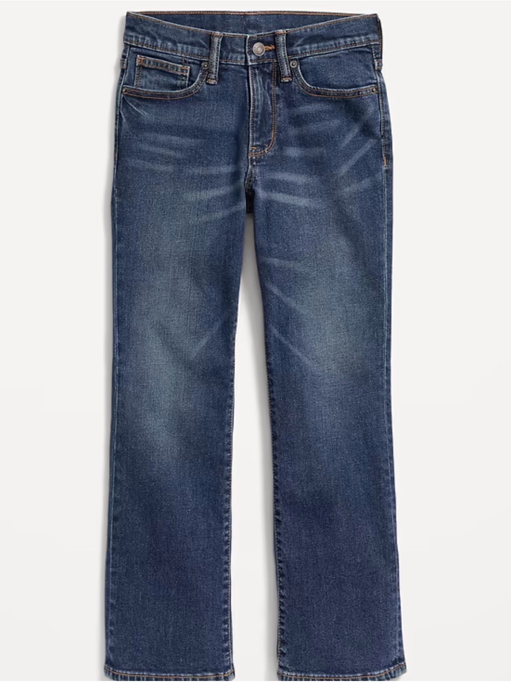 🌸 NWT Old Navy Built-In Flex Boot-Cut Jeans Medium Wash Boys Size 10 Plus